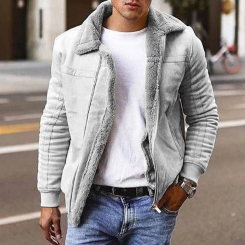 Men's Quilted Jacket – Stylish Urban Vintage Warmth