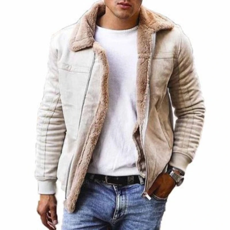 Men's Quilted Jacket – Stylish Urban Vintage Warmth