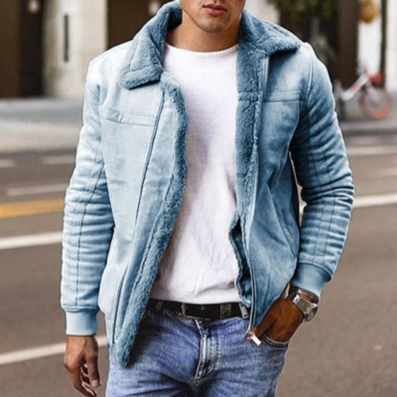 Men's Quilted Jacket – Stylish Urban Vintage Warmth