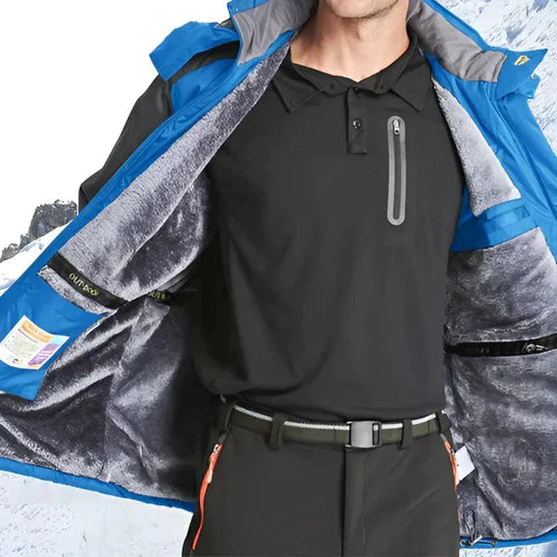 Men's Waterproof Jacket – Lightweight Stylish Coat for Cool Weather