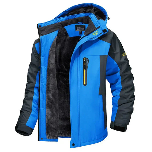 Men's Waterproof Jacket – Lightweight Stylish Coat for Cool Weather