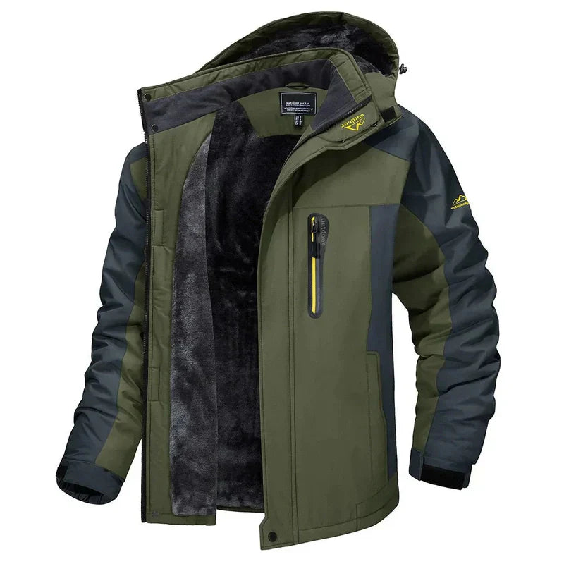 Men's Waterproof Jacket – Lightweight Stylish Coat for Cool Weather