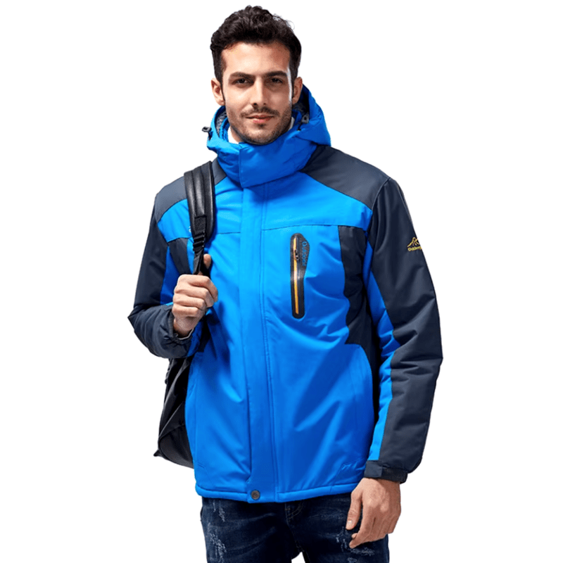 Men's Waterproof Jacket – Lightweight Stylish Coat for Cool Weather